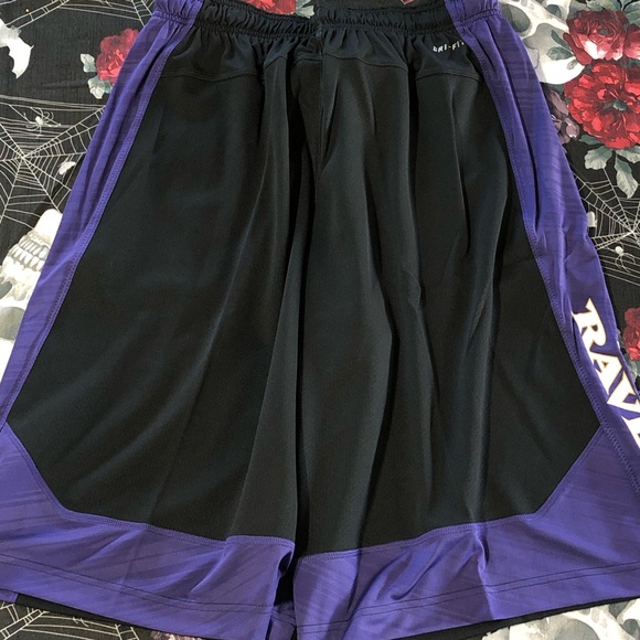 RARE 2013 NWT NIKE DRI-FIT SPEED FLY XL BALTIMORE RAVENS SHORTS LARGE - Picture 7 of 11